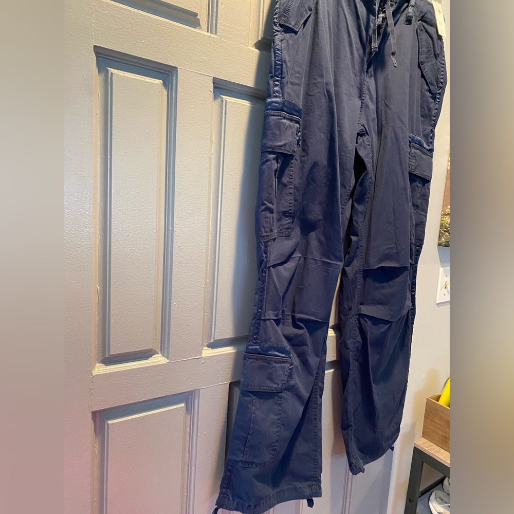 A&F blue cargo pants NWT - Picture 6 of 14